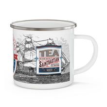Load image into Gallery viewer, St. Bastian Tea Co. Enamel Sailor&#39;s Mug
