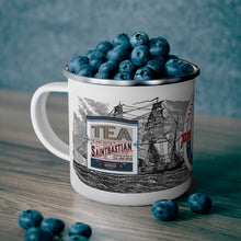 Load image into Gallery viewer, St. Bastian Tea Co. Enamel Sailor&#39;s Mug

